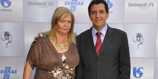 Deputado Gilson de Souza e sua mulher, Cidinha de Souza, presenças notáveis no Top Franca 